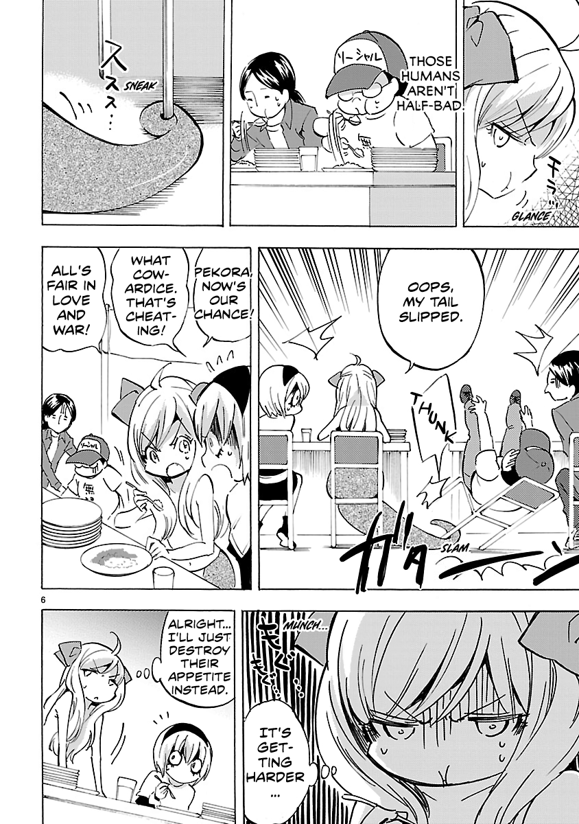 Jashin-Chan Dropkick - Vol.7 Chapter 79: Eating Competition