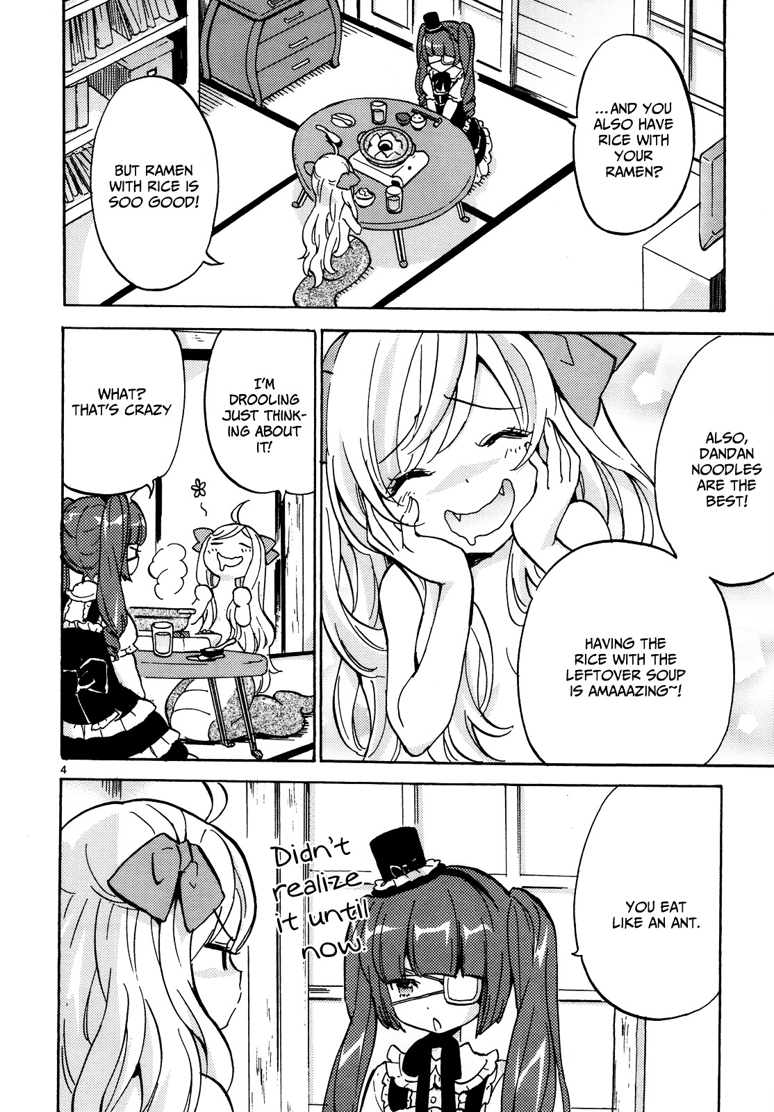 Jashin-Chan Dropkick - Vol.2 Chapter 19 : Jyashin In The Boiled Tofu