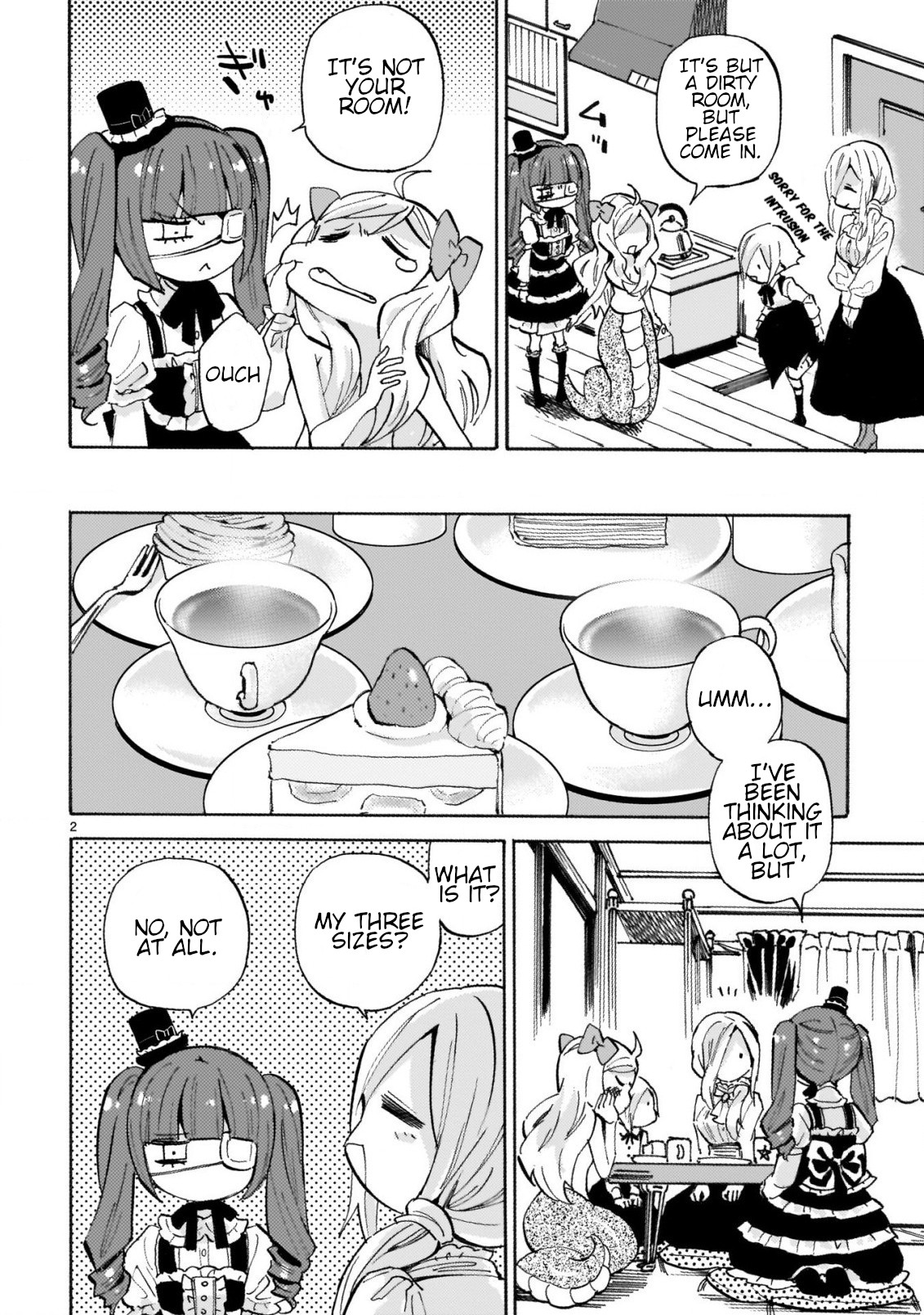 Jashin-Chan Dropkick - Chapter 247: Per-Chan's Name