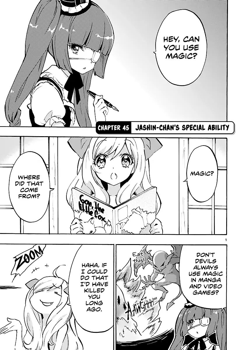 Jashin-Chan Dropkick - Vol.4 Chapter 45: Jashin-Chan S Special Ability