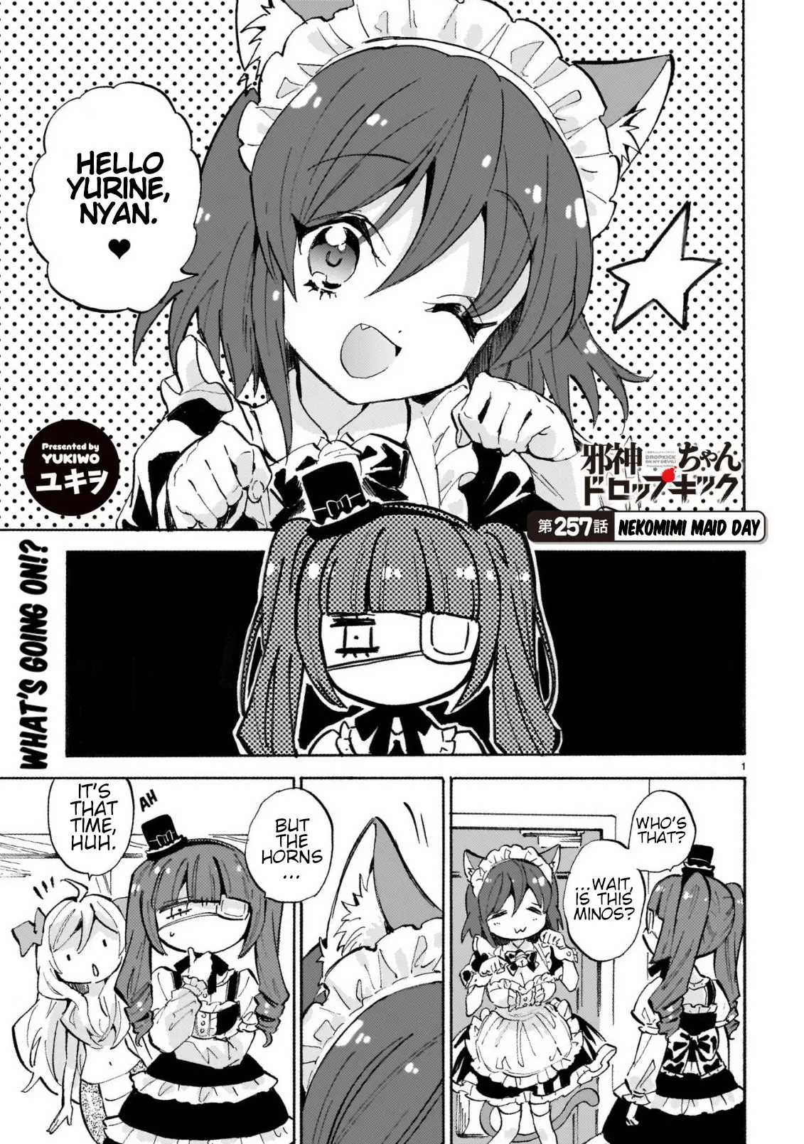 Jashin-Chan Dropkick - Chapter 262: Nekomimi Maid Day