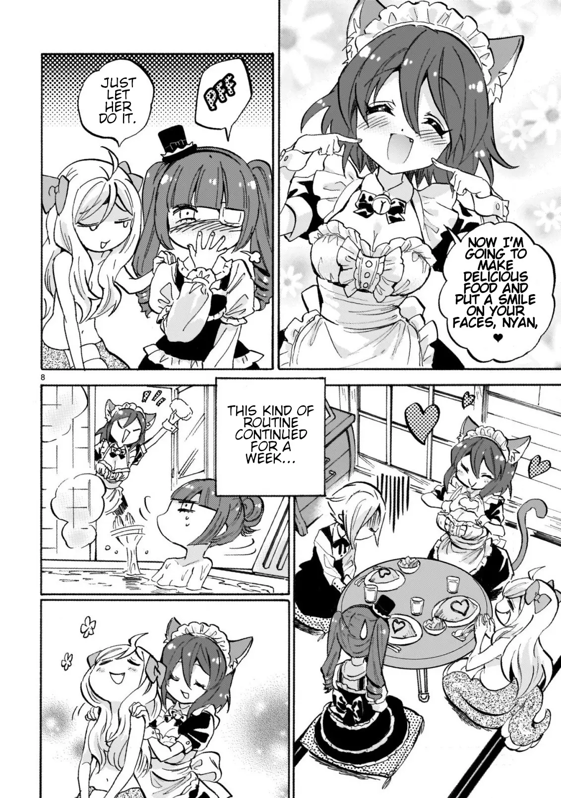 Jashin-Chan Dropkick - Chapter 262: Nekomimi Maid Day