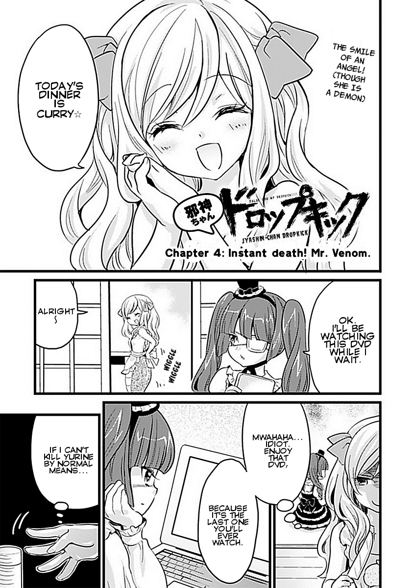 Jashin-Chan Dropkick - Vol.2 Chapter 18: Instant Death! Mr. Venom