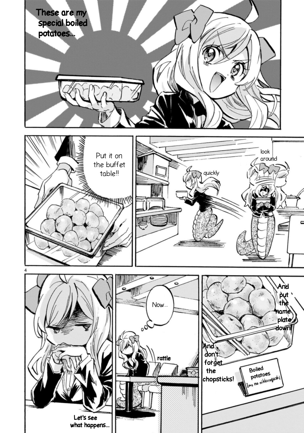 Jashin-Chan Dropkick - Vol.18 Chapter 199: How To Enjoy The Buffet