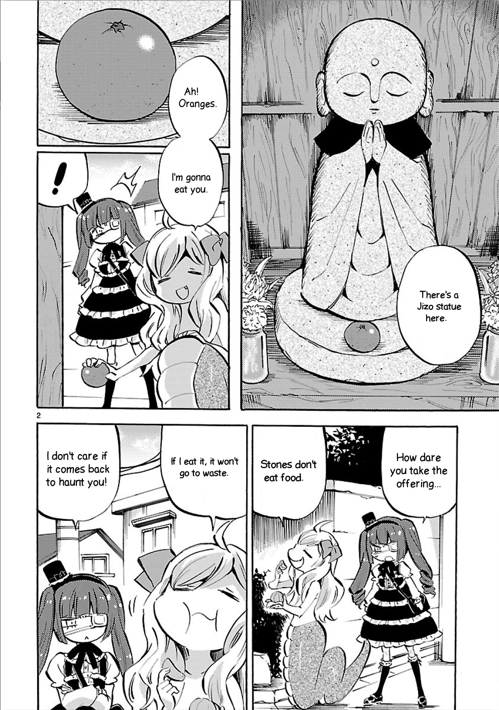 Jashin-Chan Dropkick - Vol.13 Chapter 152: It's A Bit Of A Hit!