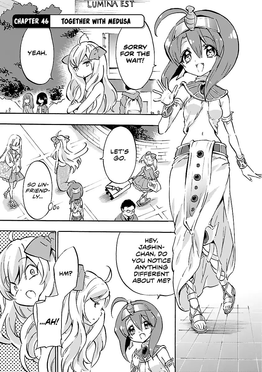 Jashin-Chan Dropkick - Vol.4 Chapter 46: Together With Medusa