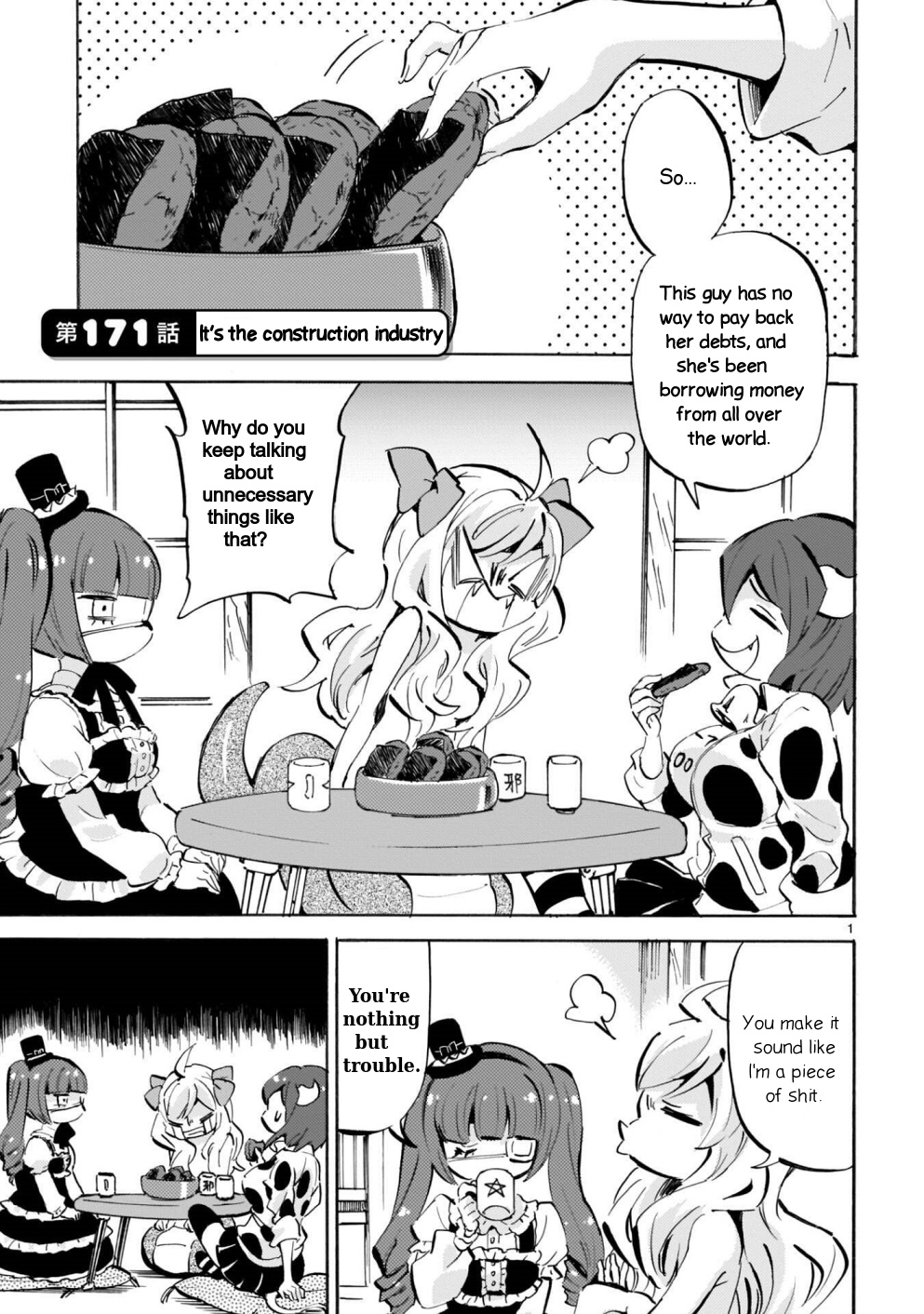 Jashin-Chan Dropkick - Vol.15 Chapter 171: It's The Construction Industry