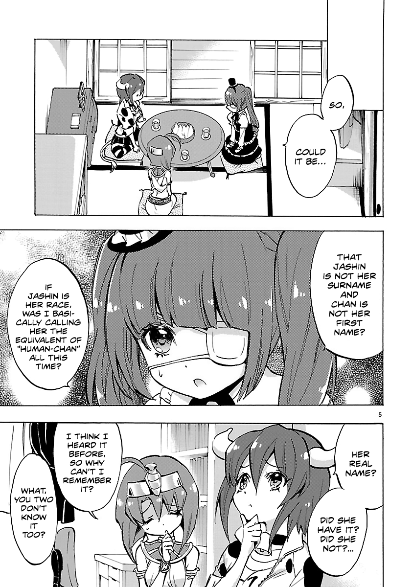 Jashin-Chan Dropkick - Vol.7 Chapter 77: Jashin-Chan's Real Name