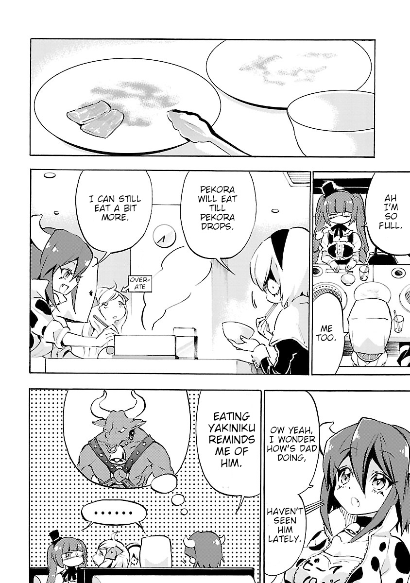 Jashin-Chan Dropkick - Vol.4 Chapter 49: 100% Grilled Beef