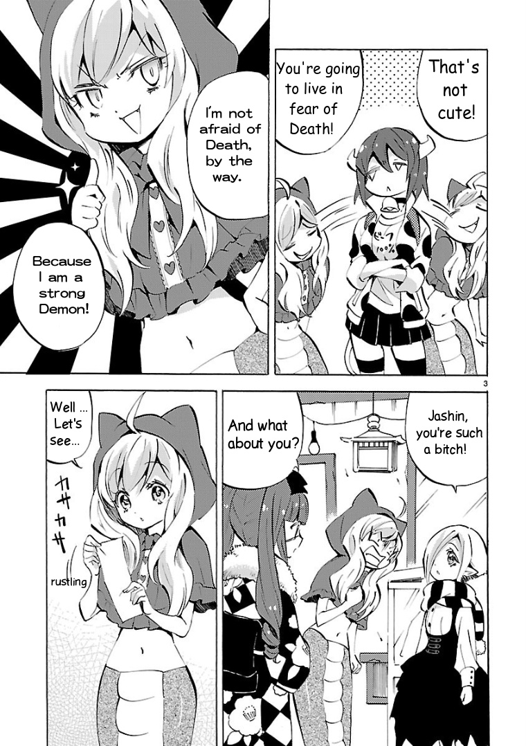 Jashin-Chan Dropkick - Vol.10 Chapter 112: New Year's Shrine Visit