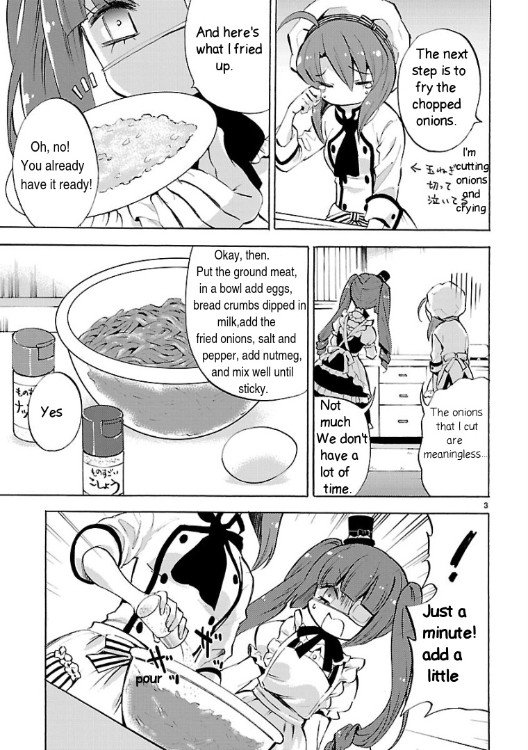 Jashin-Chan Dropkick - Vol.10 Chapter 119: Jashin Chan Hamburger