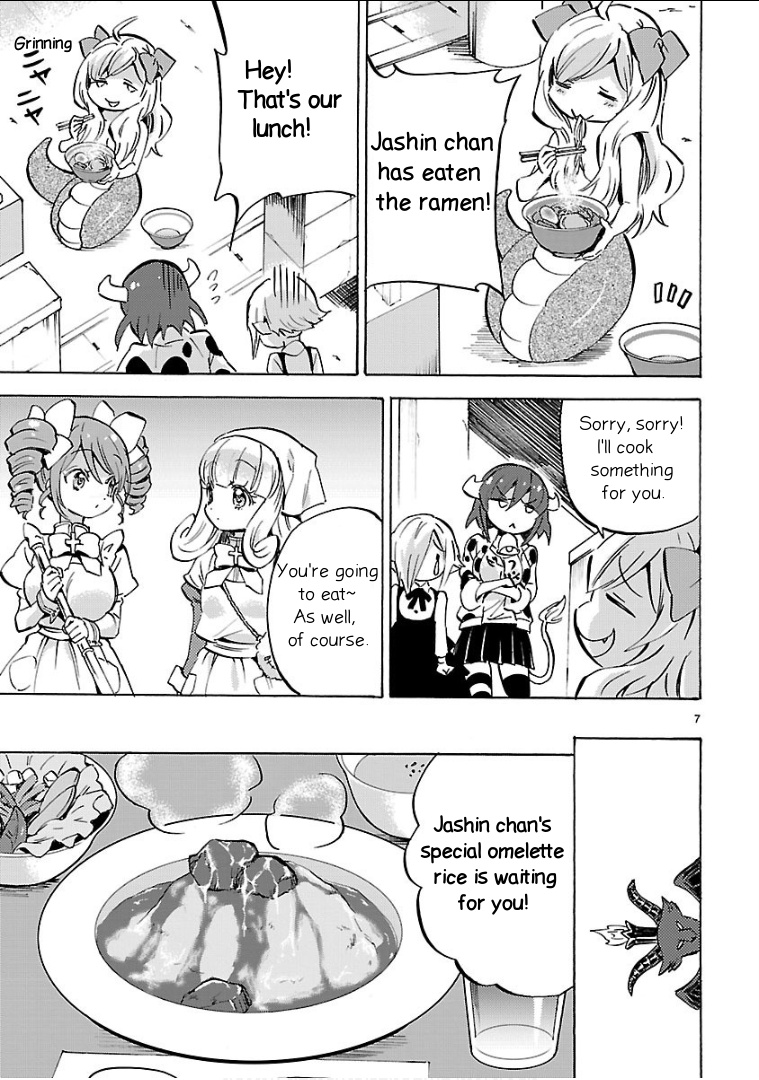 Jashin-Chan Dropkick - Vol.11 Chapter 131: Pino And Poporon