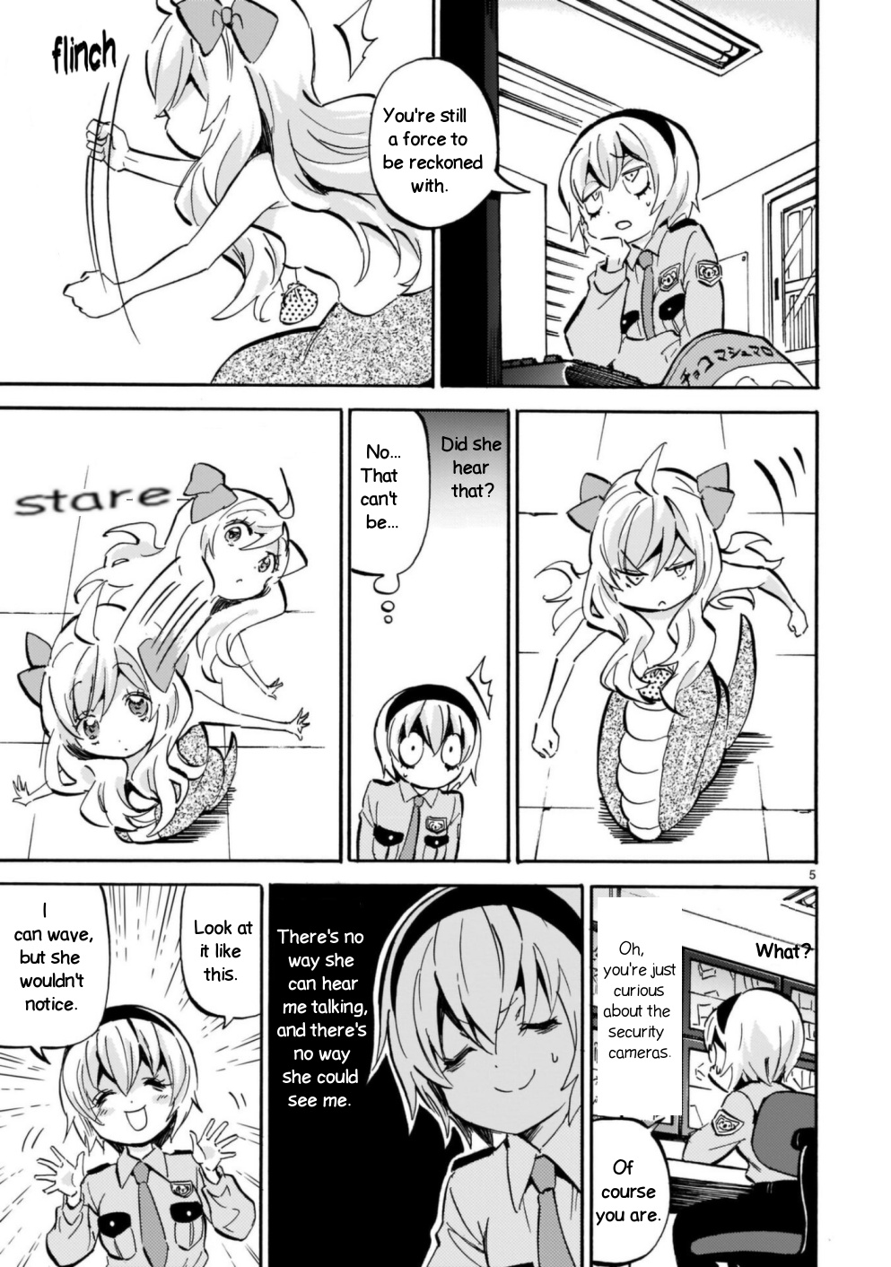 Jashin-Chan Dropkick - Vol.17 Chapter 194: Surveillance Camera On The Landing