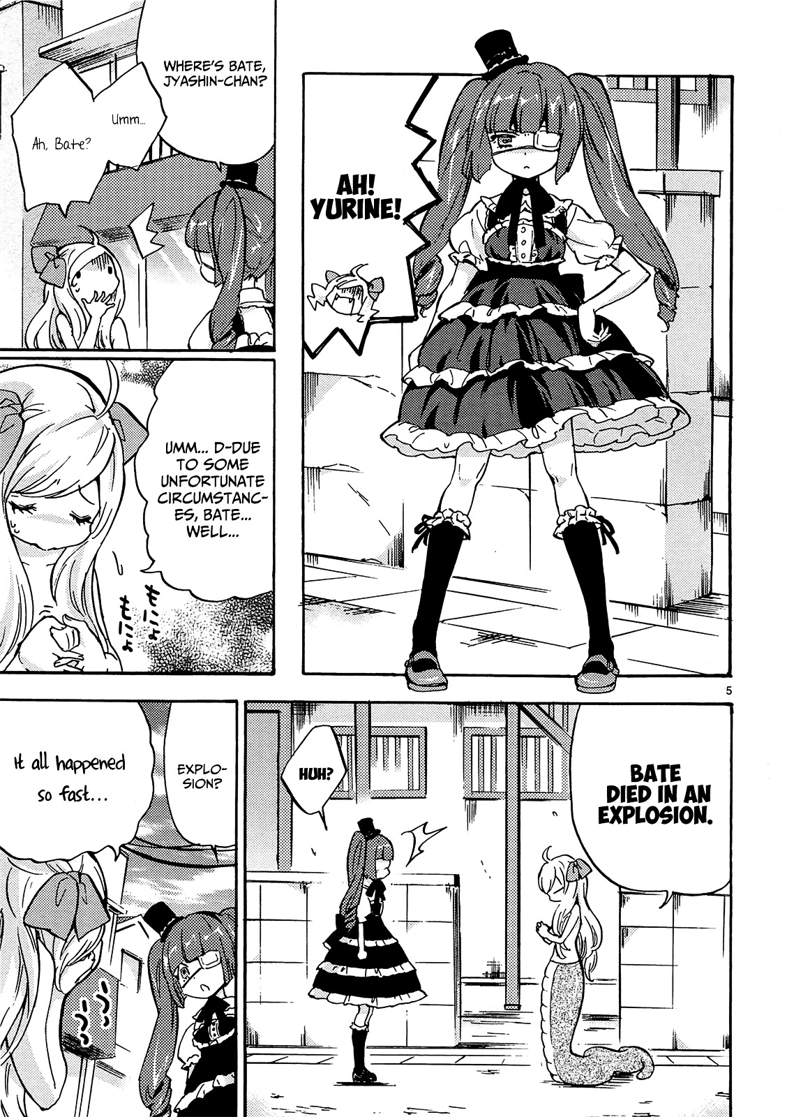 Jashin-Chan Dropkick - Vol.3 Chapter 31 : Taking Bate On A Walk