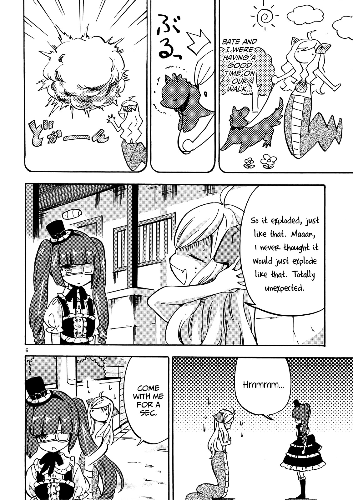 Jashin-Chan Dropkick - Vol.3 Chapter 31 : Taking Bate On A Walk