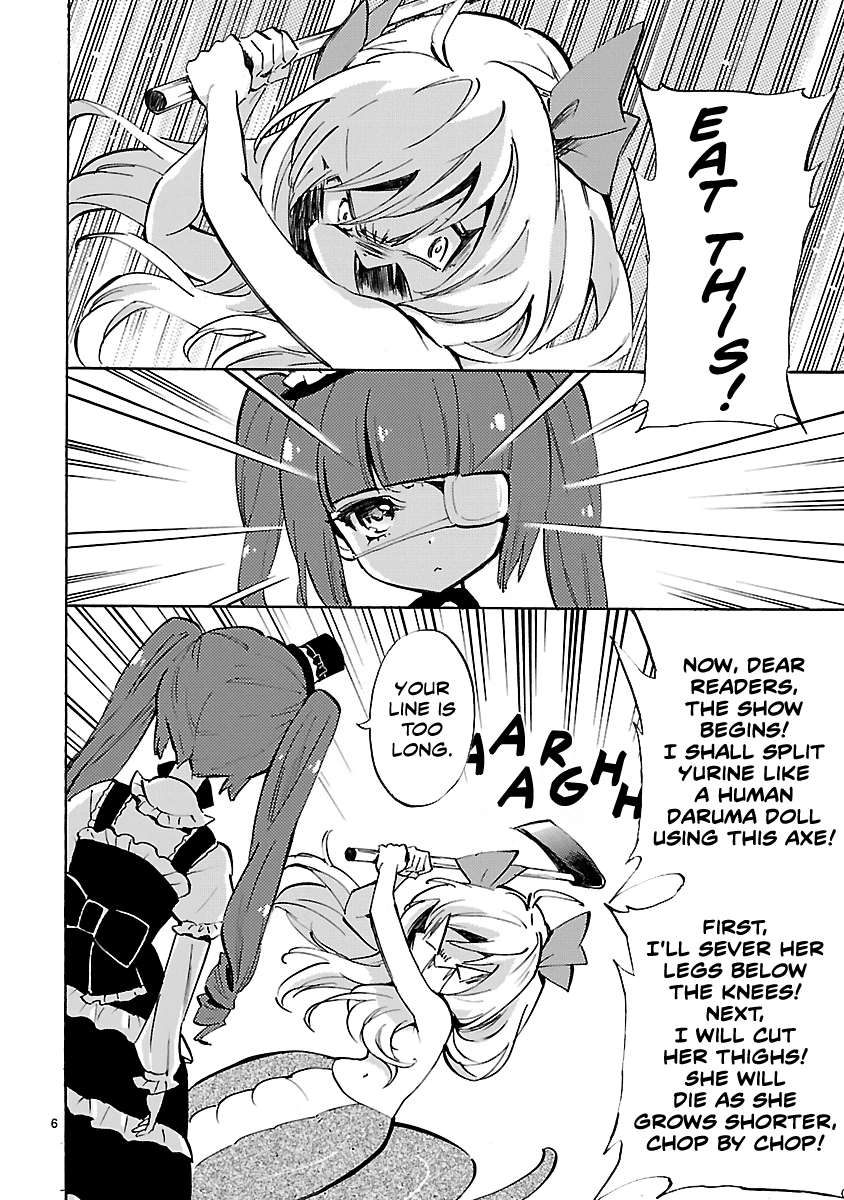 Jashin-Chan Dropkick - Vol.6 Chapter 72: Terrifying Daruma Game