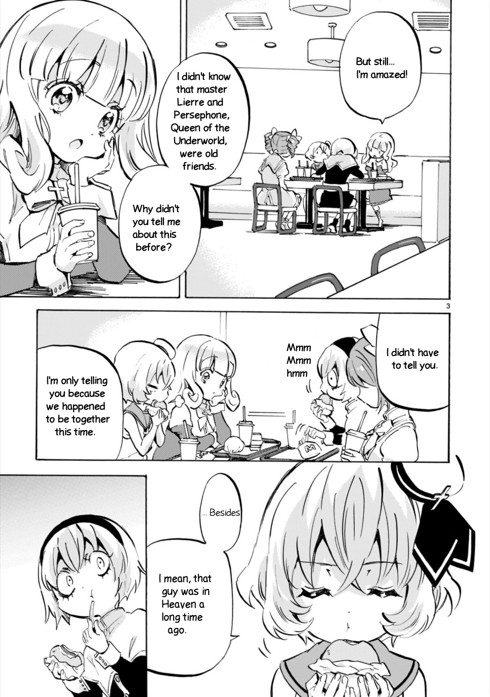 Jashin-Chan Dropkick - Vol.16 Chapter 179: Flaming Figure