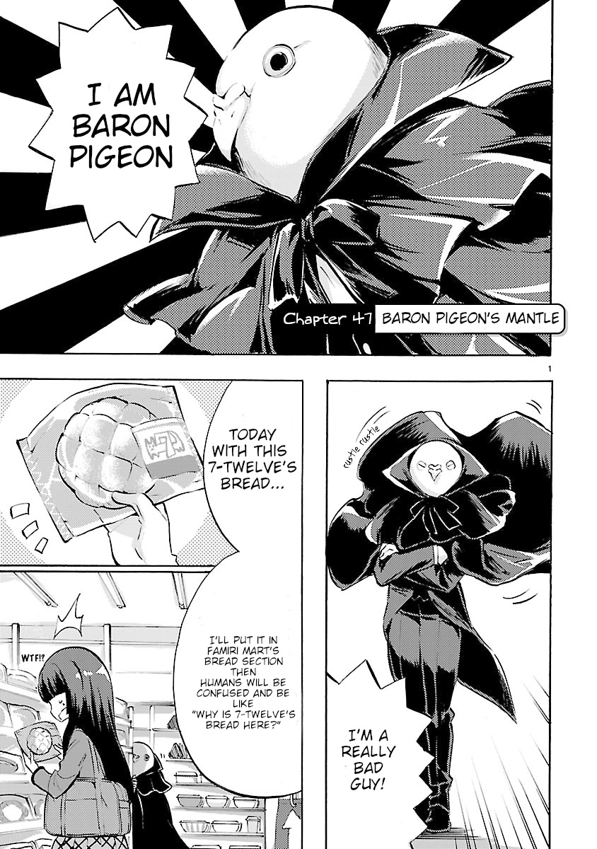 Jashin-Chan Dropkick - Vol.4 Chapter 47: Baron Pigeon S Cape