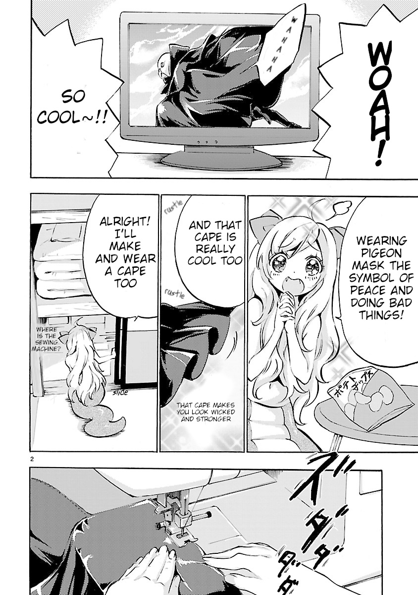 Jashin-Chan Dropkick - Vol.4 Chapter 47: Baron Pigeon S Cape