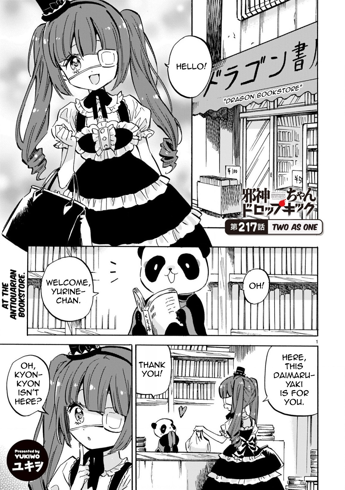 Jashin-Chan Dropkick - Chapter 222: Two As One