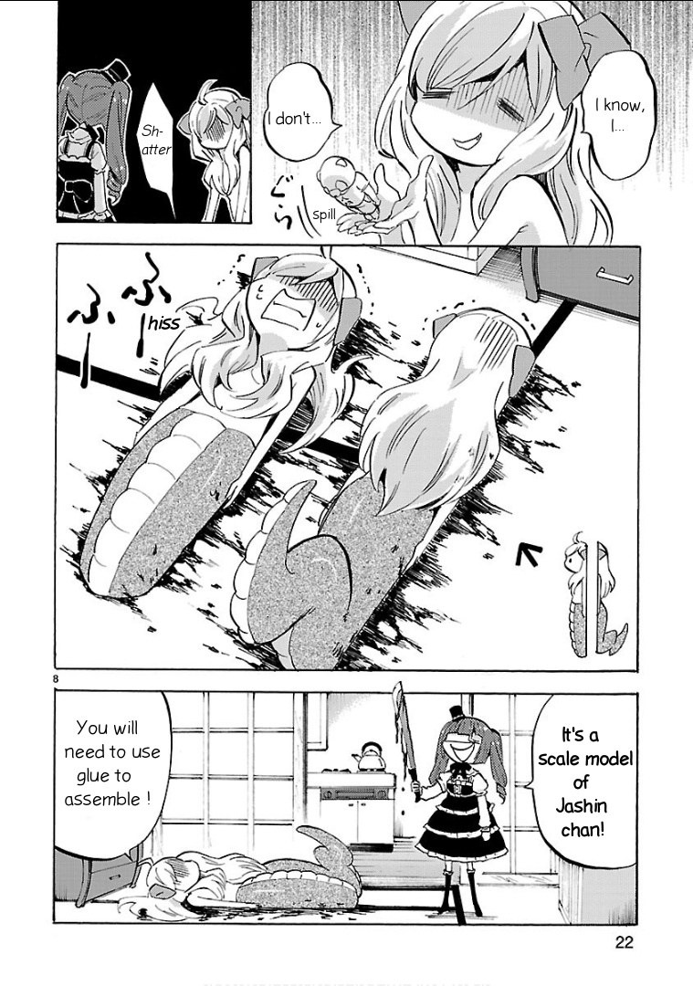 Jashin-Chan Dropkick - Vol.12 Chapter 134: Jashin Chan's Plastic Model