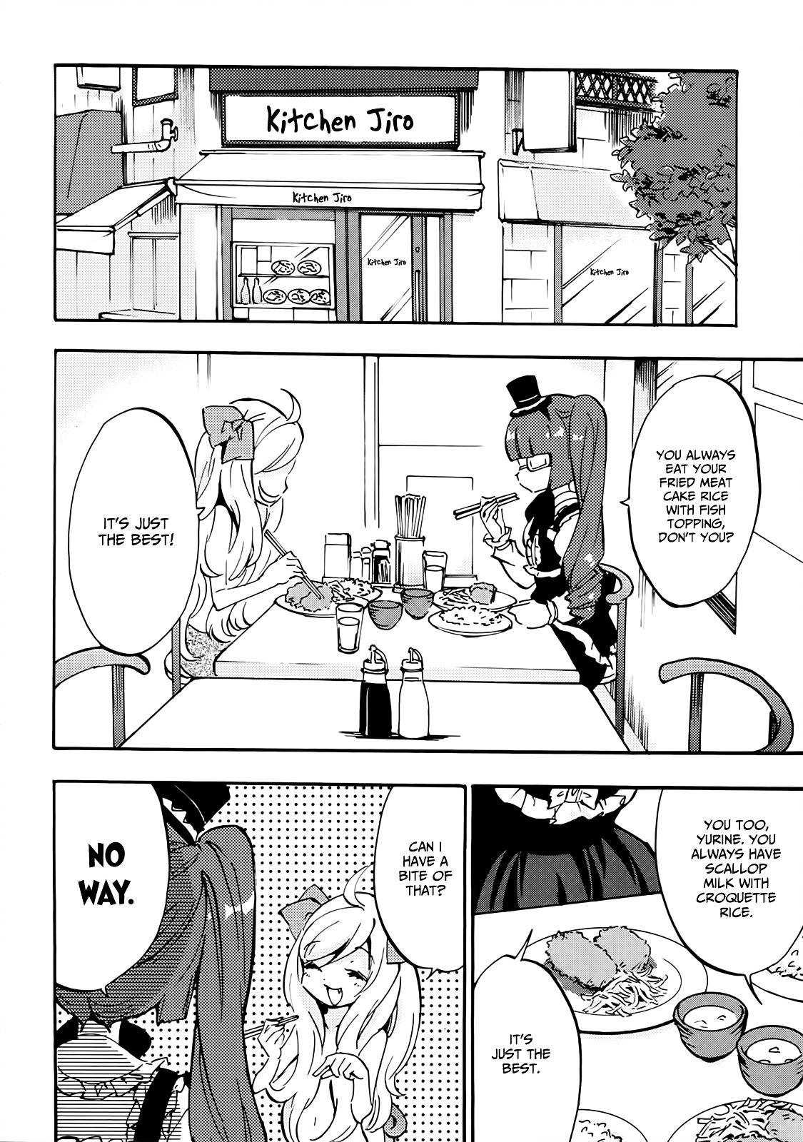 Jashin-Chan Dropkick - Vol.3 Chapter 30 : I Want Fried Chicken