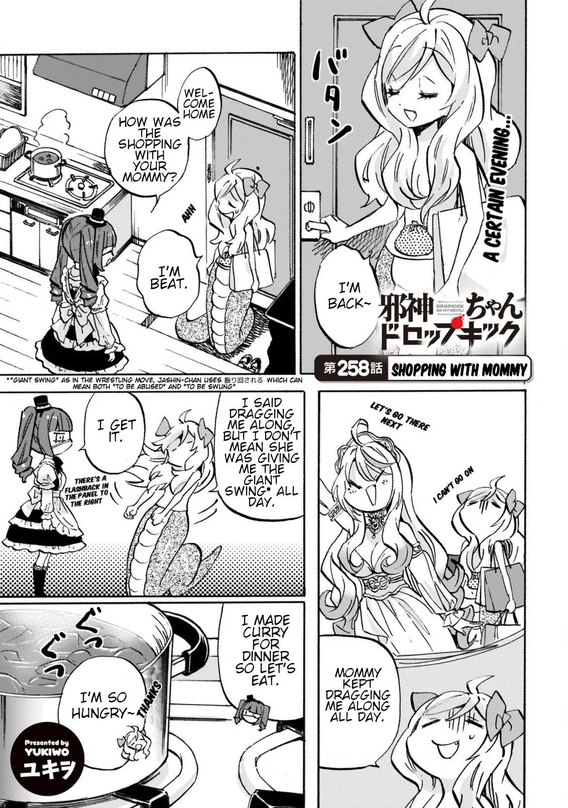 Jashin-Chan Dropkick - Chapter 263: Shopping With Mommy