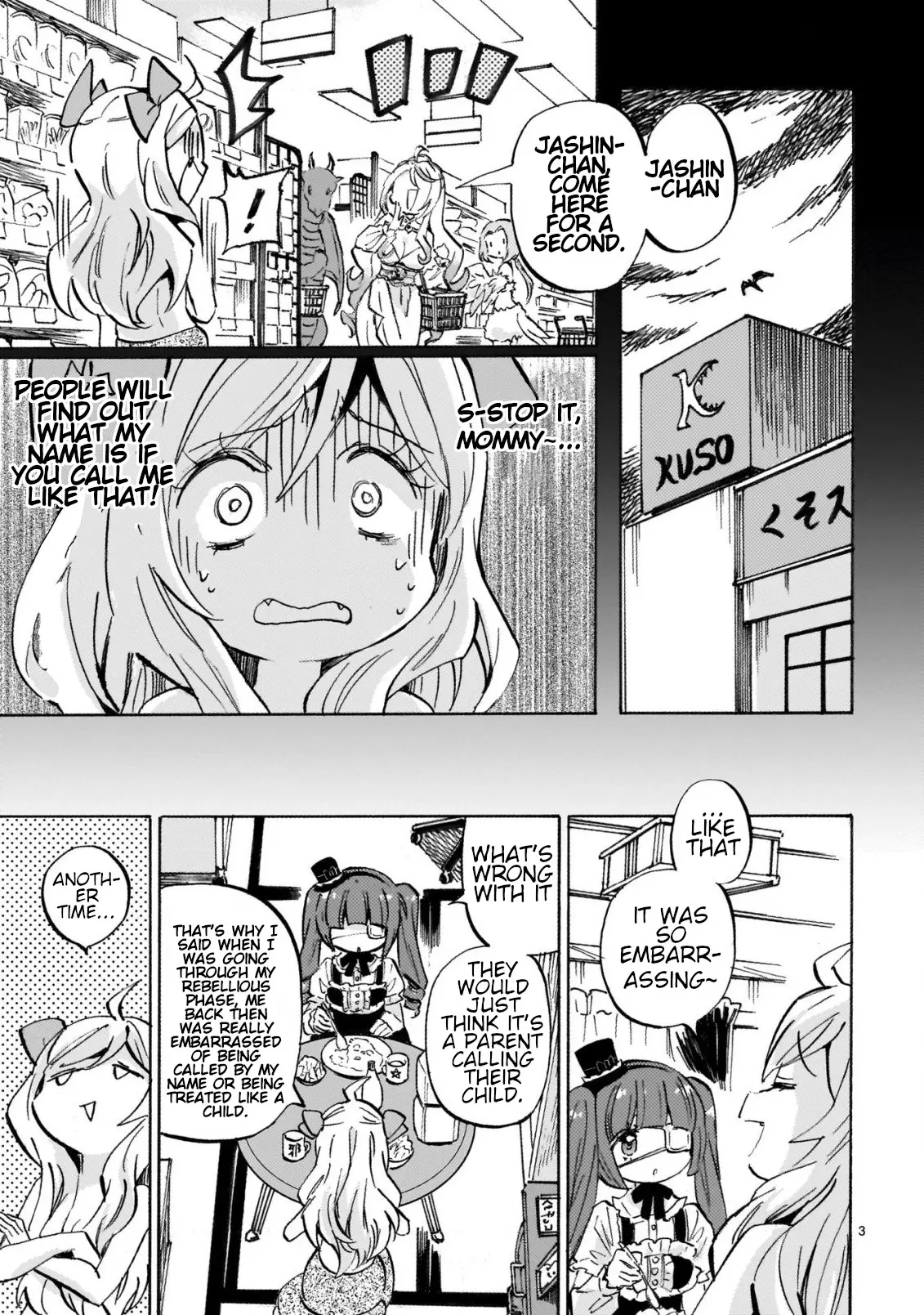 Jashin-Chan Dropkick - Chapter 263: Shopping With Mommy