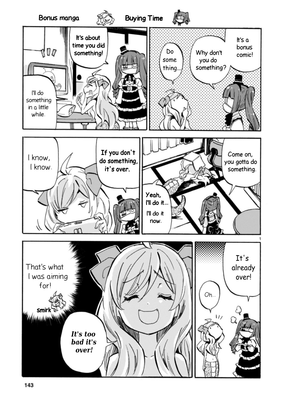 Jashin-Chan Dropkick - Vol.17 Chapter 197.1: Bonus Manga