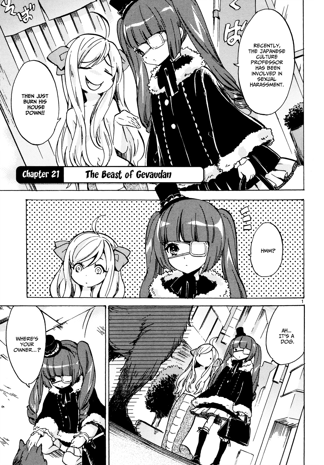 Jashin-Chan Dropkick - Vol.2 Chapter 21 : The Beast Of Gevaudon