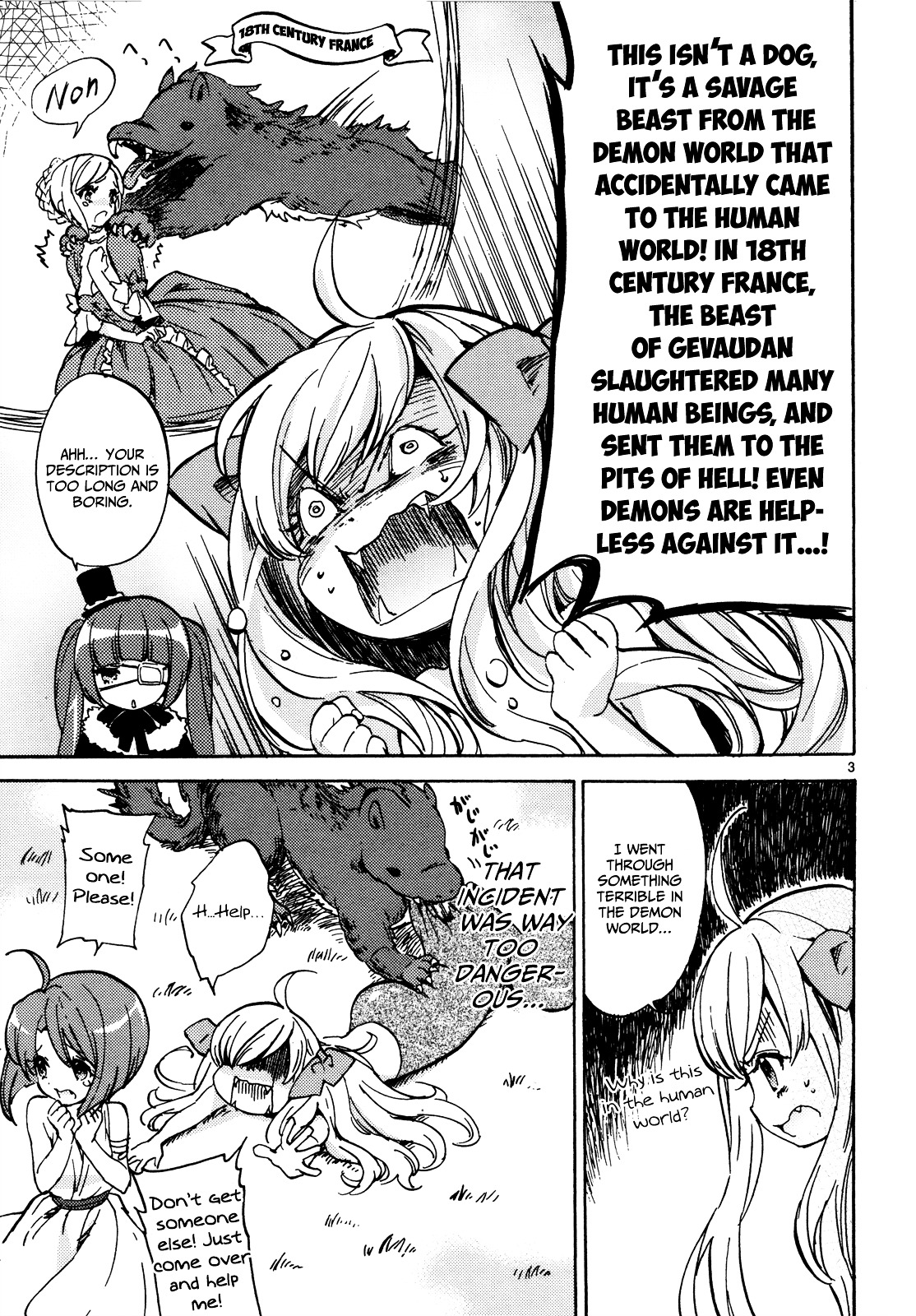 Jashin-Chan Dropkick - Vol.2 Chapter 21 : The Beast Of Gevaudon