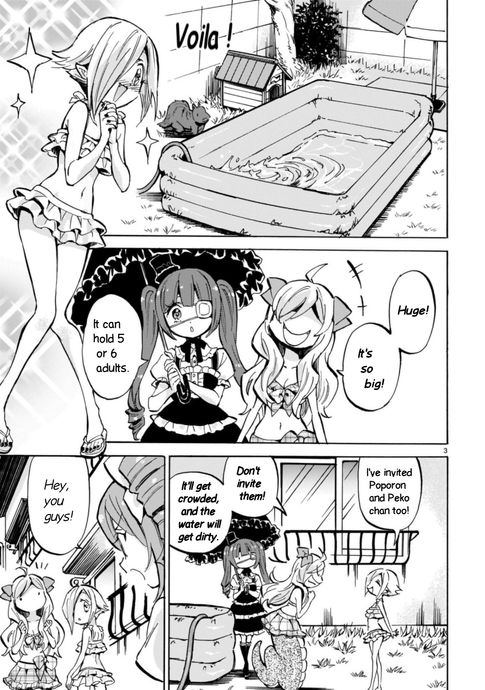 Jashin-Chan Dropkick - Vol.18 Chapter 204: Super Vinyl Pool