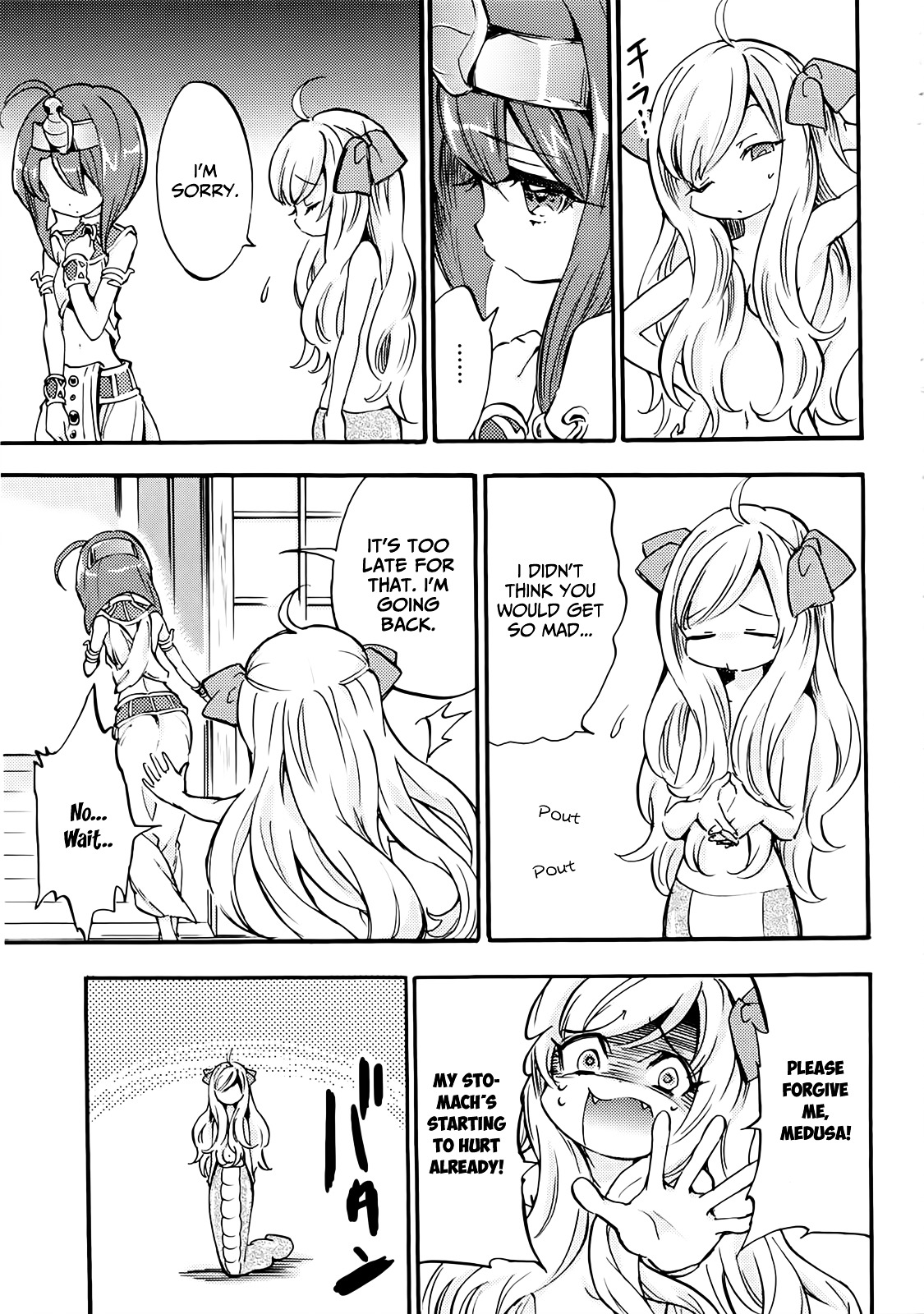 Jashin-Chan Dropkick - Vol.3 Chapter 29 : Medusa-Chan Is Serious