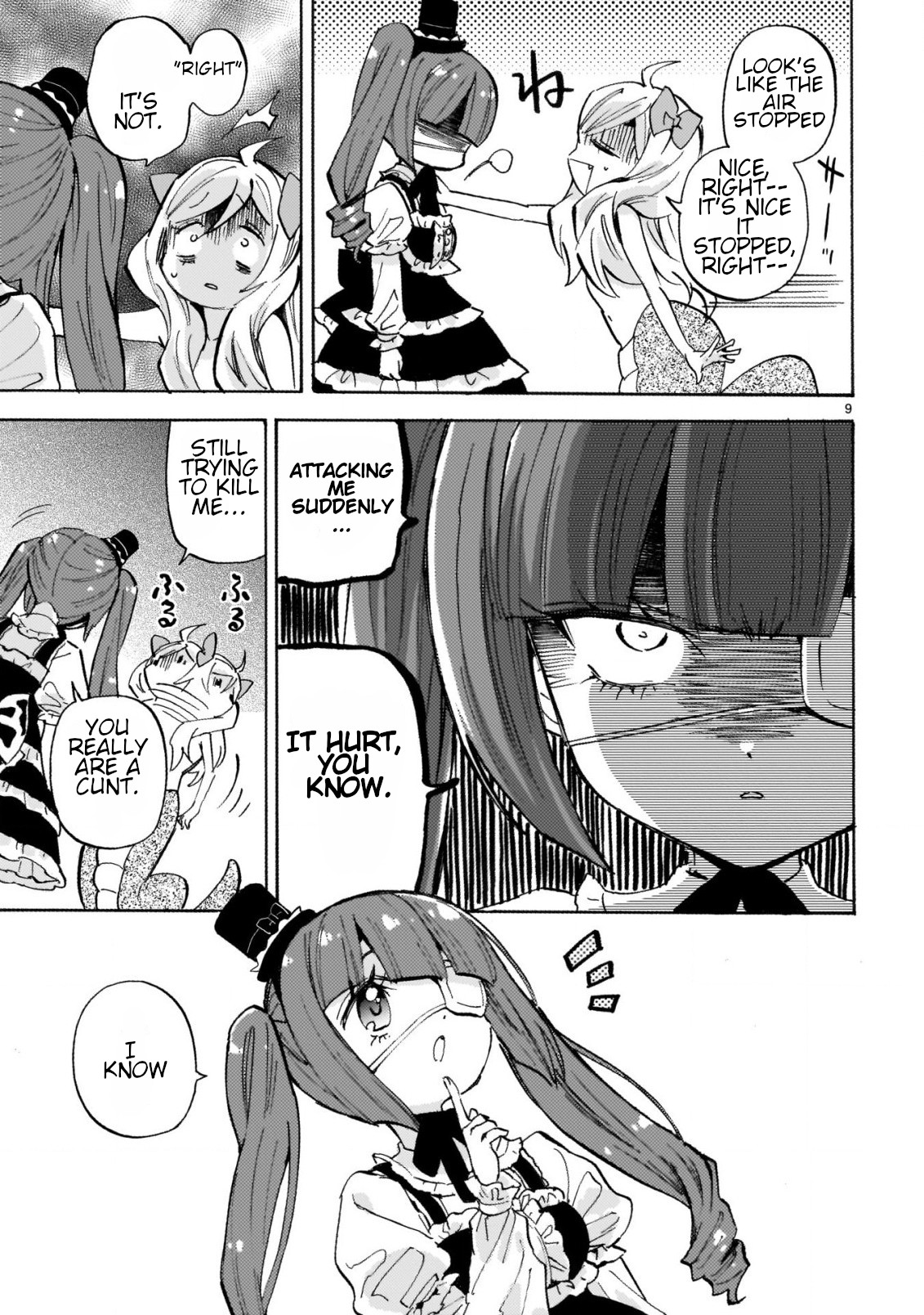 Jashin-Chan Dropkick - Chapter 246: The Air Is Leaking Out