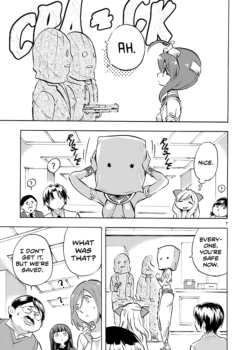 Jashin-Chan Dropkick - Vol.6 Chapter 71: Jashin-Chan, Bank Robber