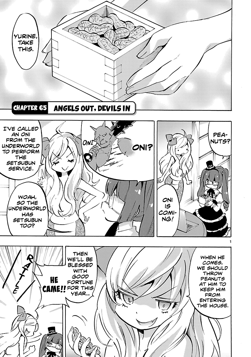 Jashin-Chan Dropkick - Vol.6 Chapter 65: Angels Out, Devils In.