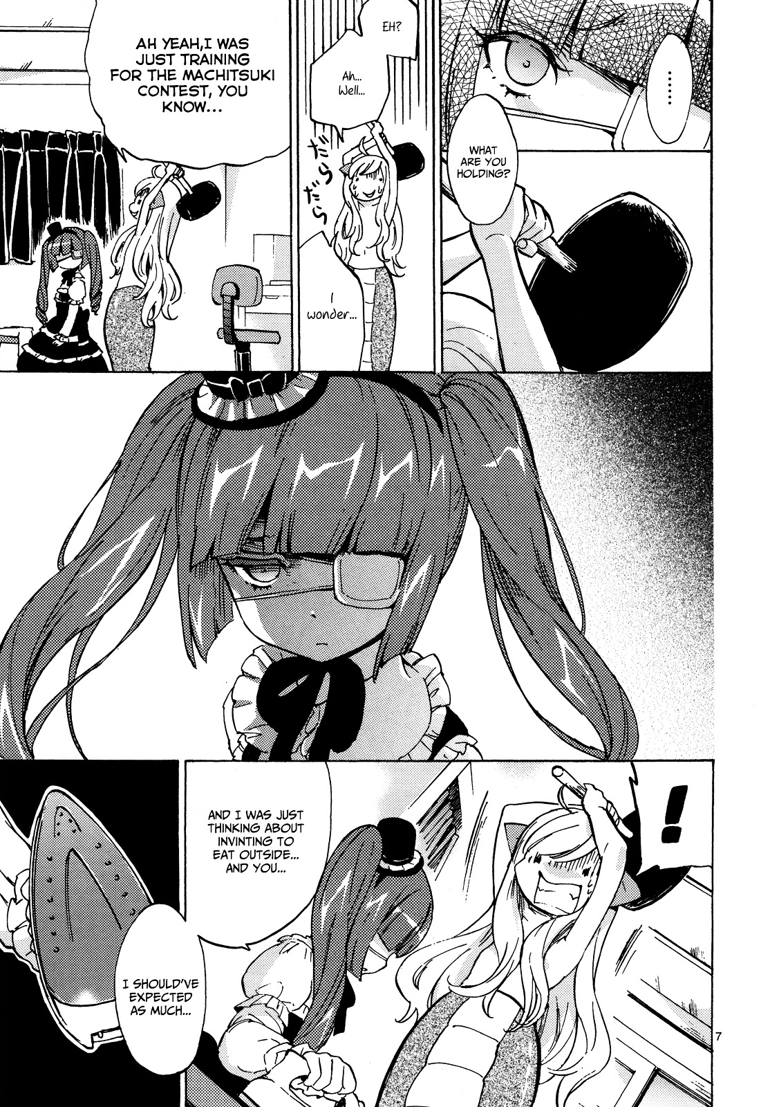 Jashin-Chan Dropkick - Vol.2 Chapter 23 : Dark Aura