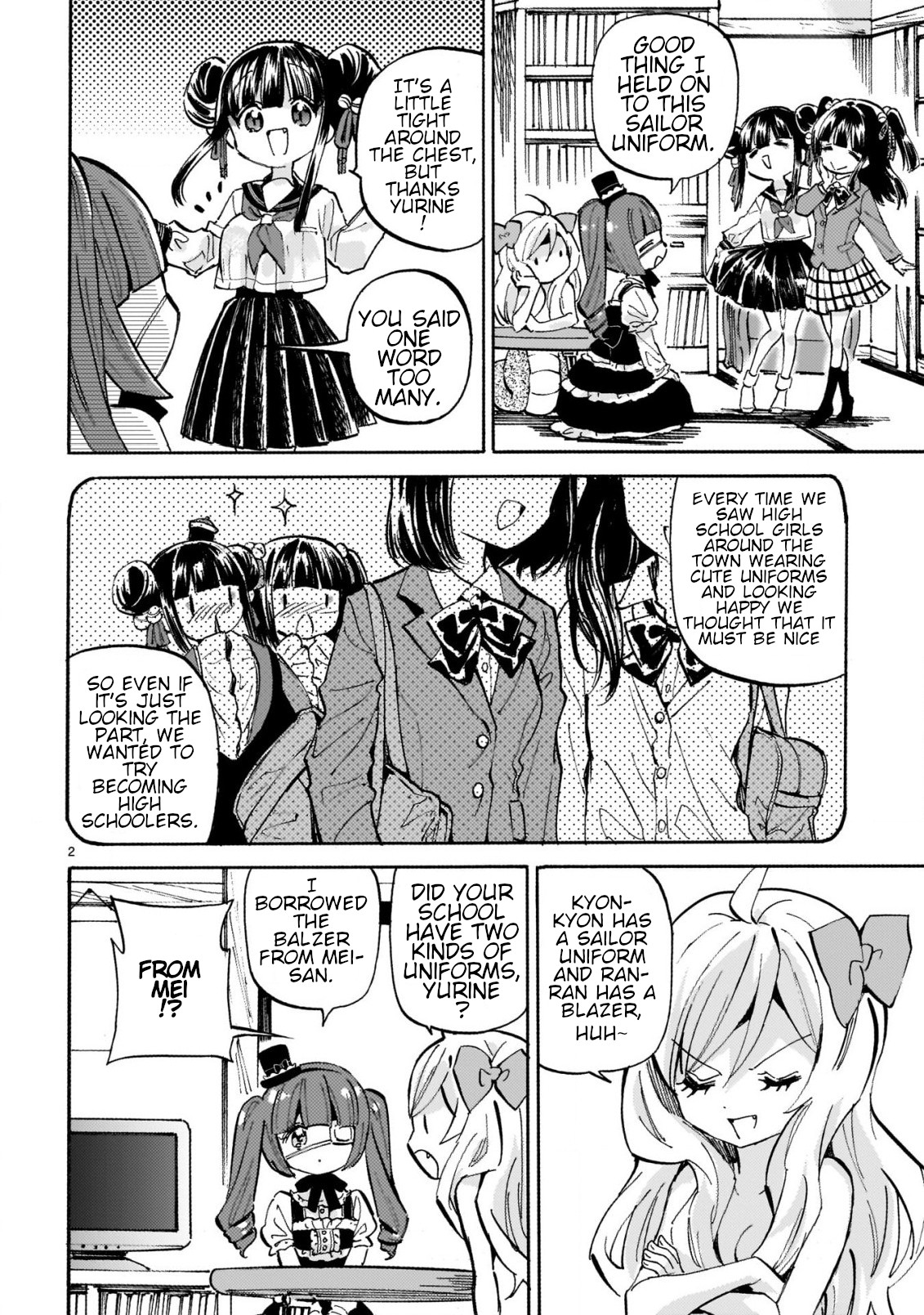 Jashin-Chan Dropkick - Chapter 255: Jiangshi Jk Sisters