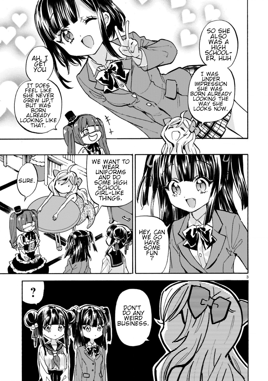 Jashin-Chan Dropkick - Chapter 255: Jiangshi Jk Sisters