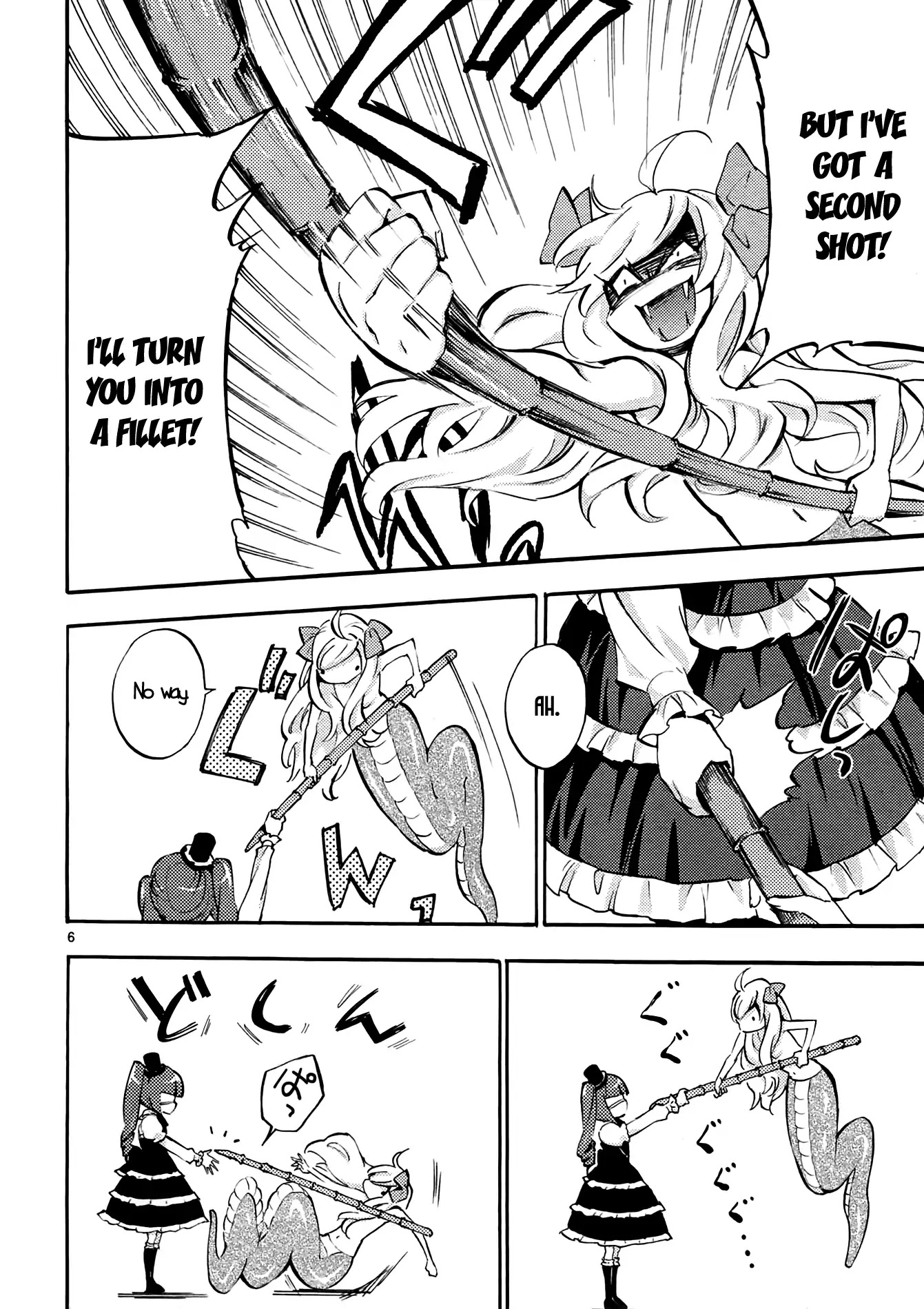 Jashin-Chan Dropkick - Chapter 36: A Bamboo Spear Is Stronger Than A Bamboo Plane