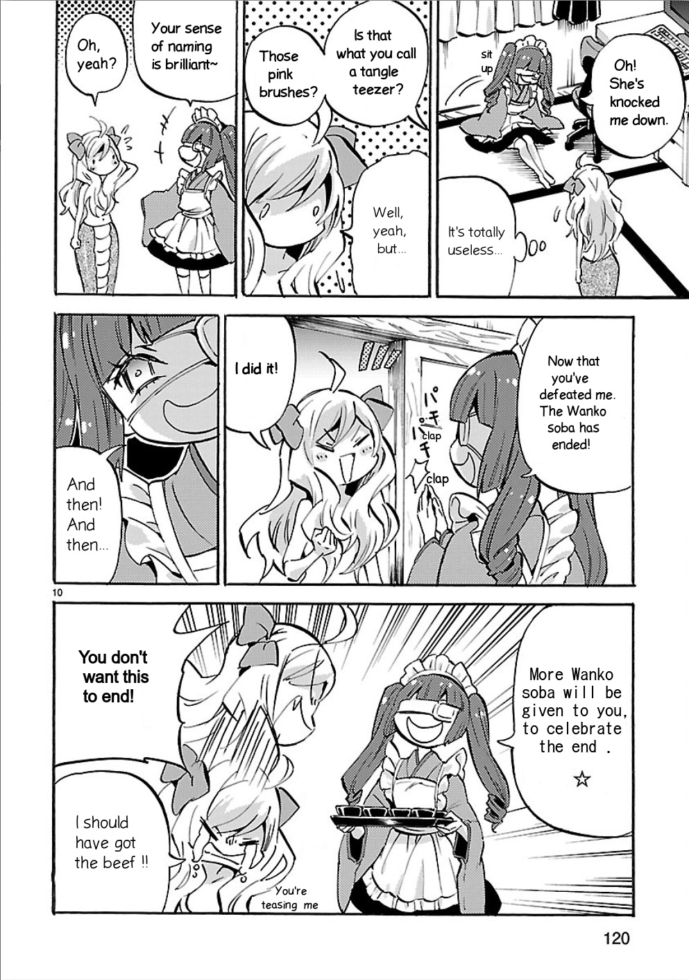 Jashin-Chan Dropkick - Vol.13 Chapter 154: Knotty Noodles