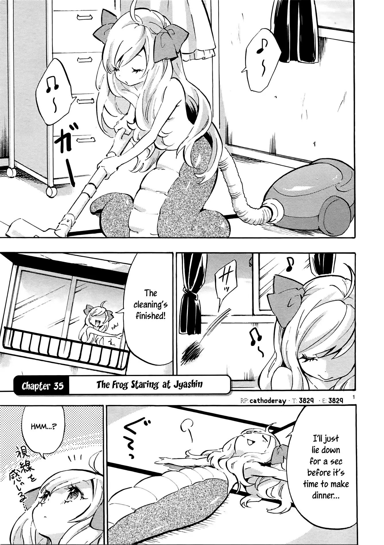 Jashin-Chan Dropkick - Chapter 35: The Frog Staring At Jyashin