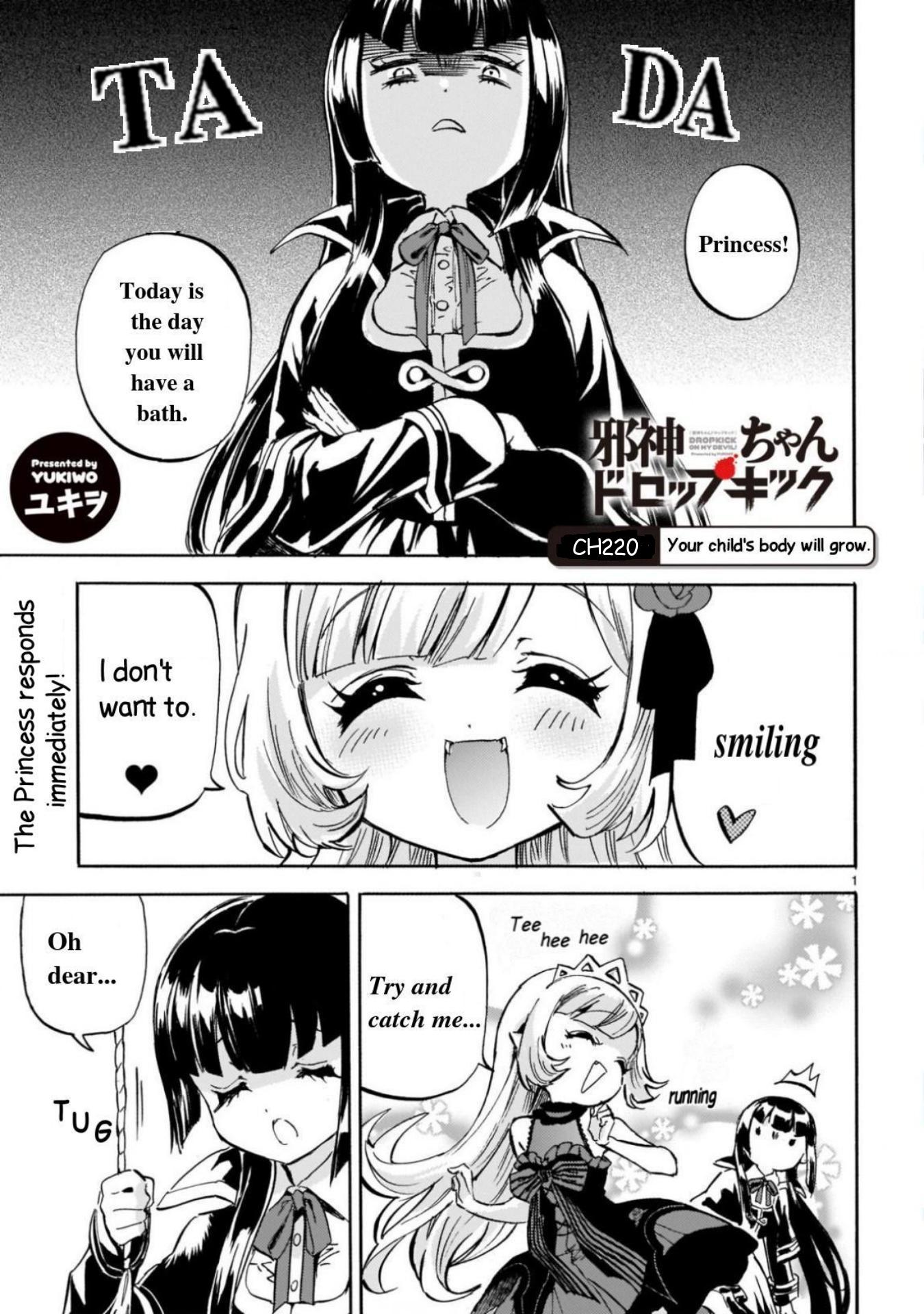 Jashin-Chan Dropkick - Vol.20 Chapter 220: Your Child's Body Will Grow.