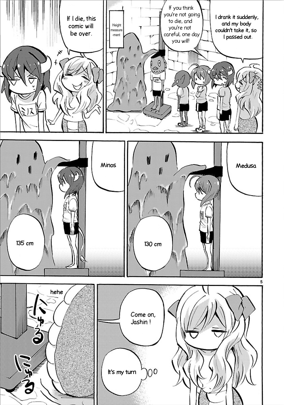 Jashin-Chan Dropkick - Vol.13 Chapter 150: A Tail Is Part Of Your Height