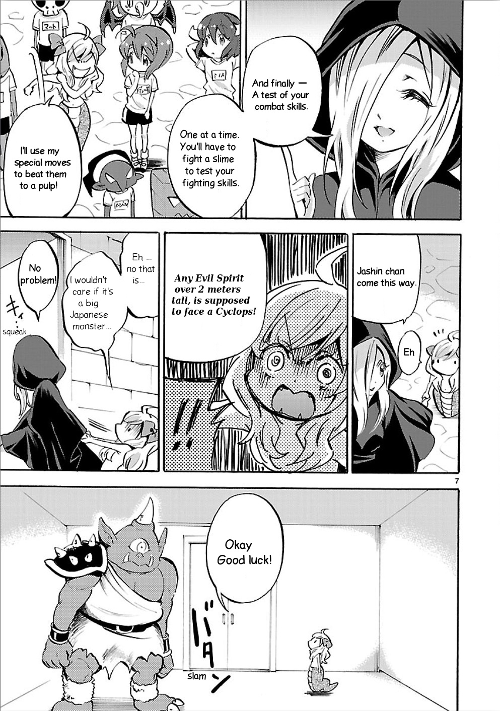 Jashin-Chan Dropkick - Vol.13 Chapter 150: A Tail Is Part Of Your Height