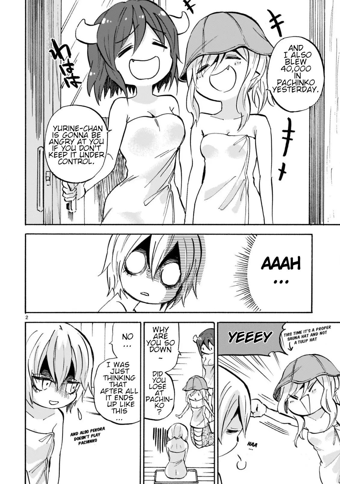 Jashin-Chan Dropkick - Chapter 256: Jashin-Chan Sauna Club 2