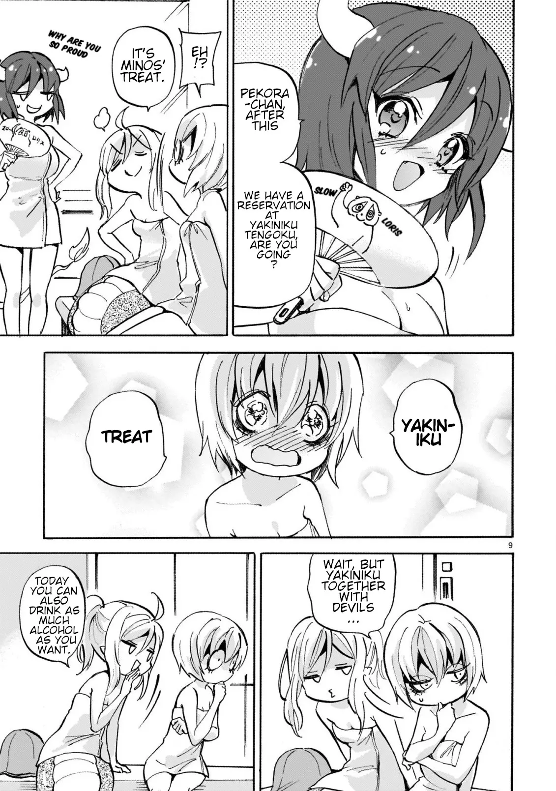 Jashin-Chan Dropkick - Chapter 256: Jashin-Chan Sauna Club 2