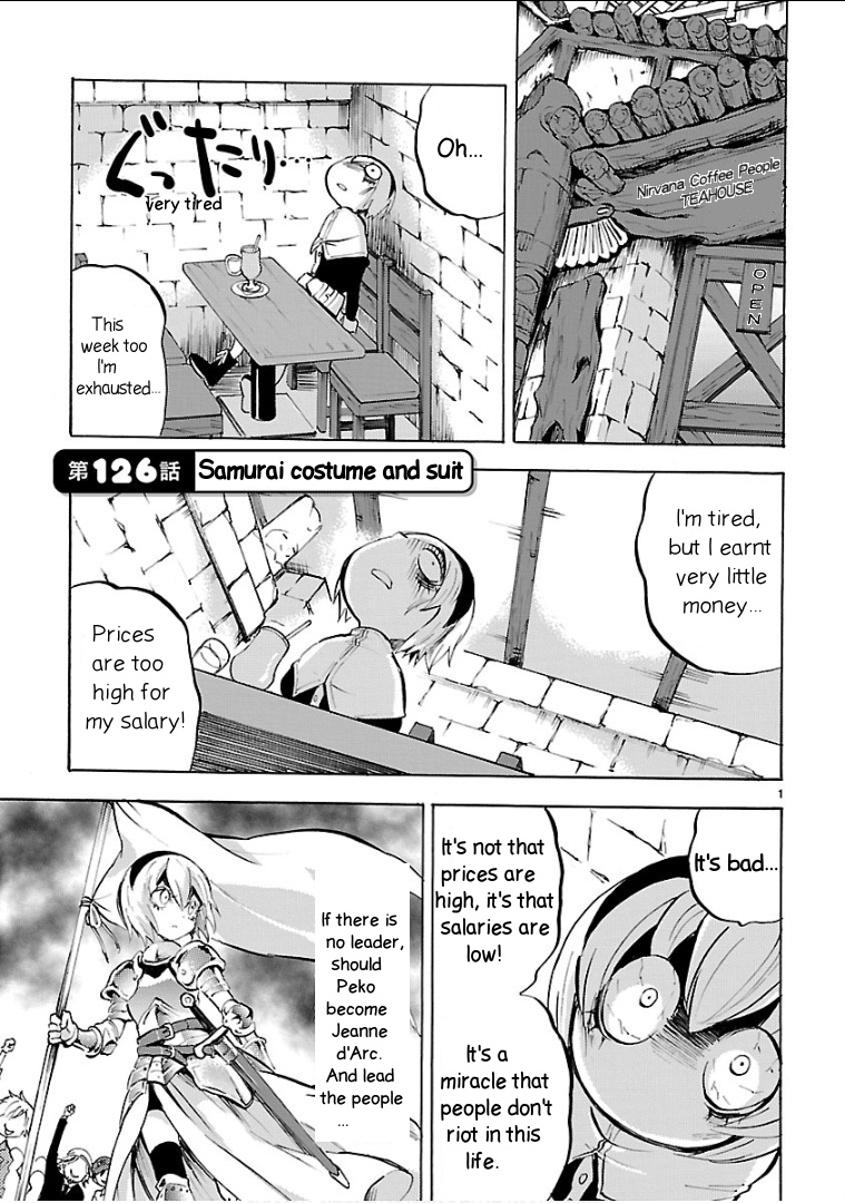 Jashin-Chan Dropkick - Vol.11 Chapter 126: Samurai Costume And Suit