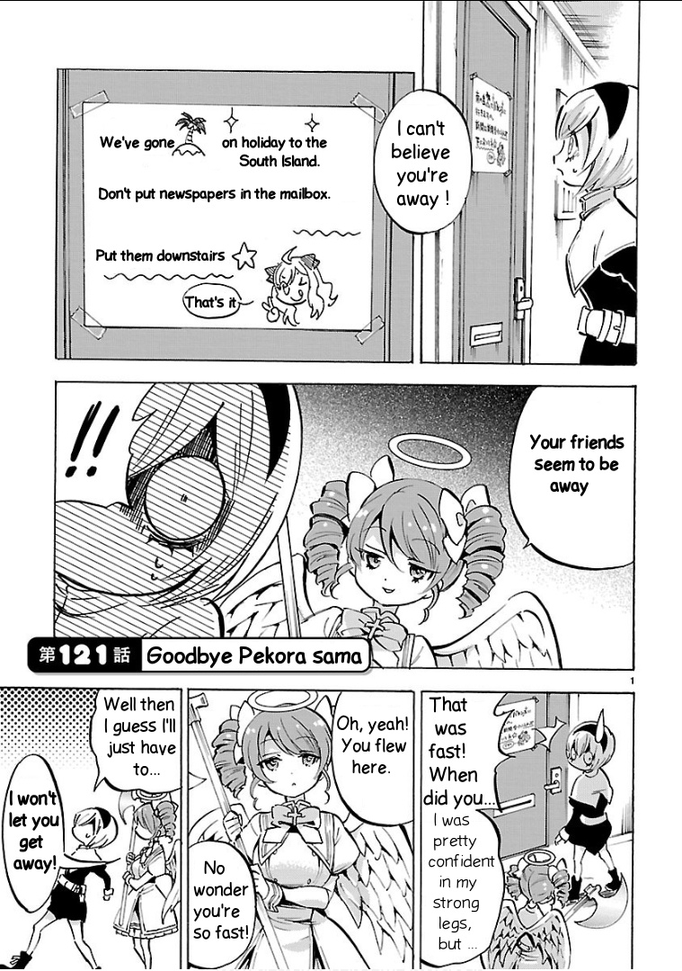 Jashin-Chan Dropkick - Vol.11 Chapter 121: Goodbye Pekora Sama