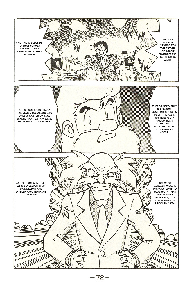 Mega Man & Bass - Vol.1 Chapter 2: The Strength Of King!! Blues Cleaved In Half!?